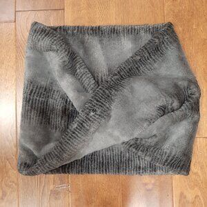 Guess faux fur twist infinity scarf